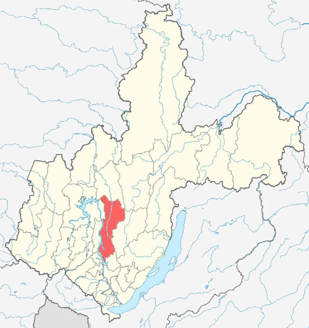 Карта усть удинского района иркутской области